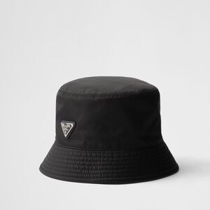 Prada Re-Nylon Black Bucket hat - Size medium - 100% Authentic